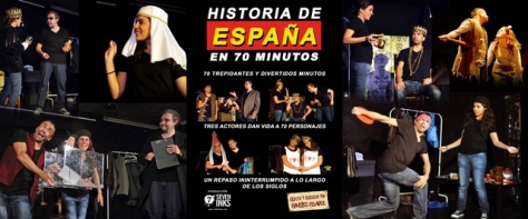 cartel historia de espana en 70 minutos
